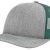 HEATHER GREY/DARK GREEN (SPLIT)